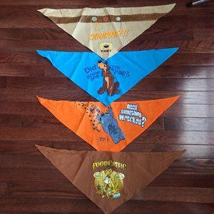 Disney Tails 4-PiecePet Bandana Set